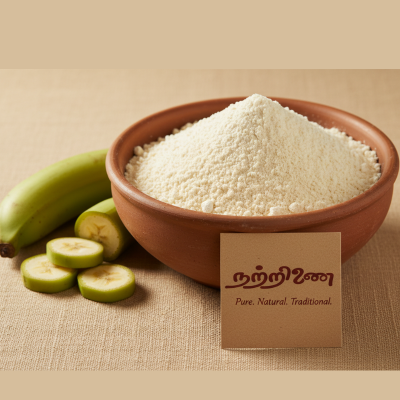 Nenthirakkai Powder (Raw Banana Powder)