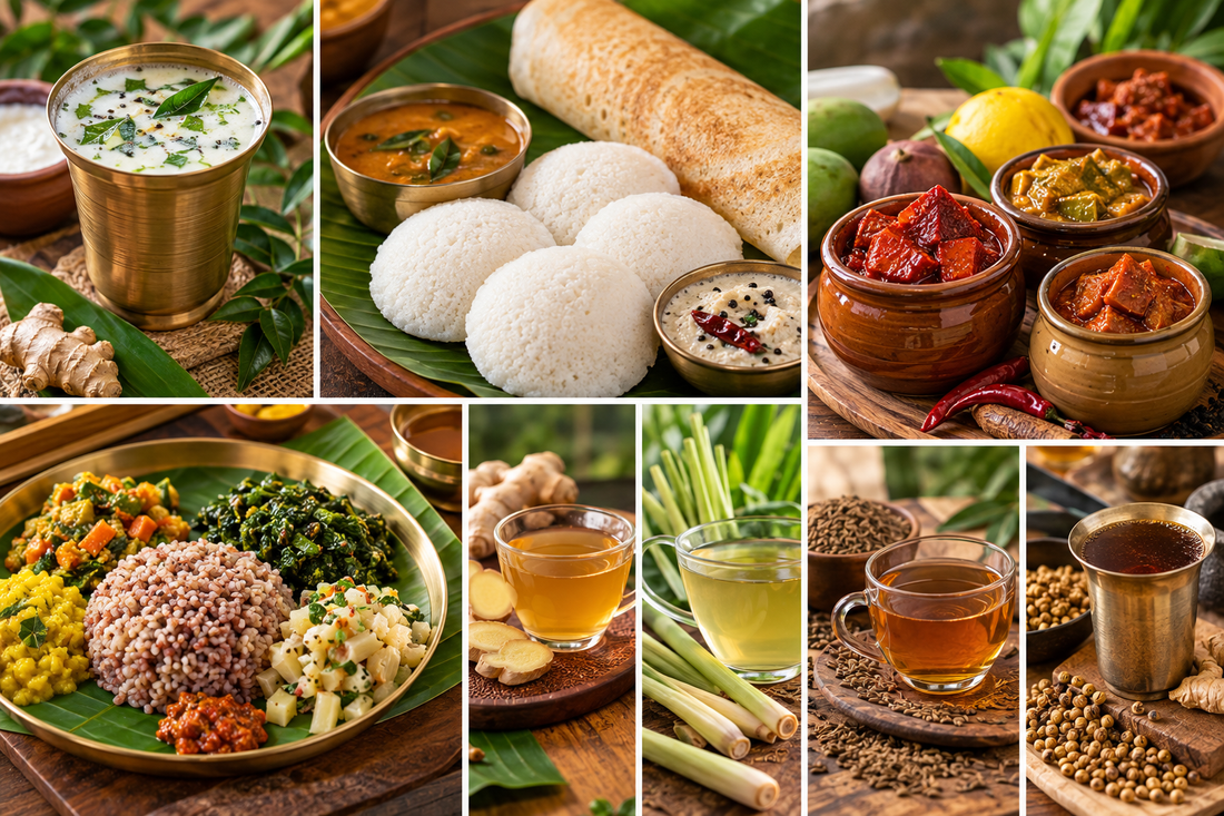 Gut-Friendly Eating: Buttermilk, Ferments and Herbal Teas