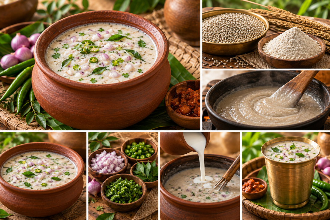 Kambu Koozh (Pearl Millet Porridge)