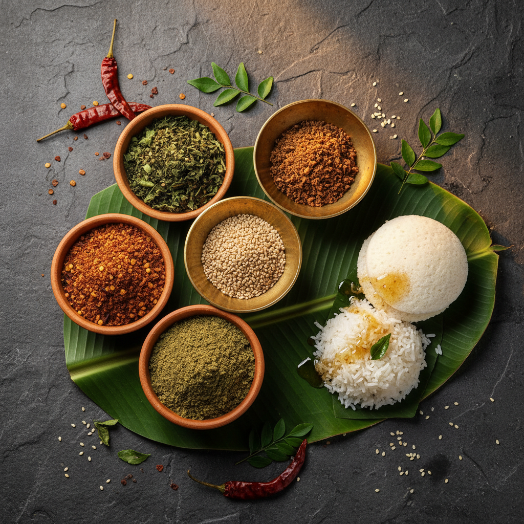 Podi Varieties For Rice and Idly