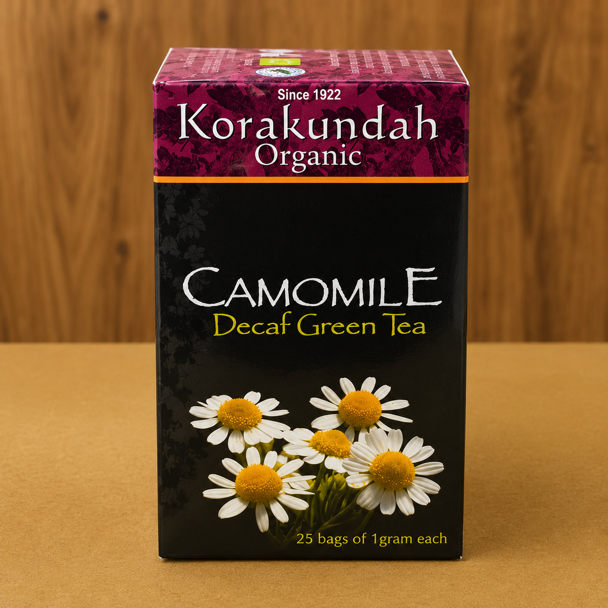 Camomile Decaf Green Tea – Unwind with Nattrinai Camomile Decaf Green Tea — naturally caffeine-free, floral & calming, Nattrinai Organic