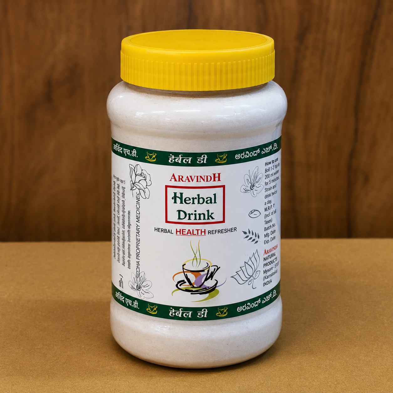 Herbal Drink Powder 200g pack - Nattrinai Organic Shop