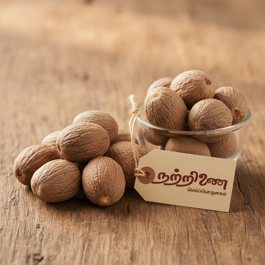 Jathikkai (Nutmeg)