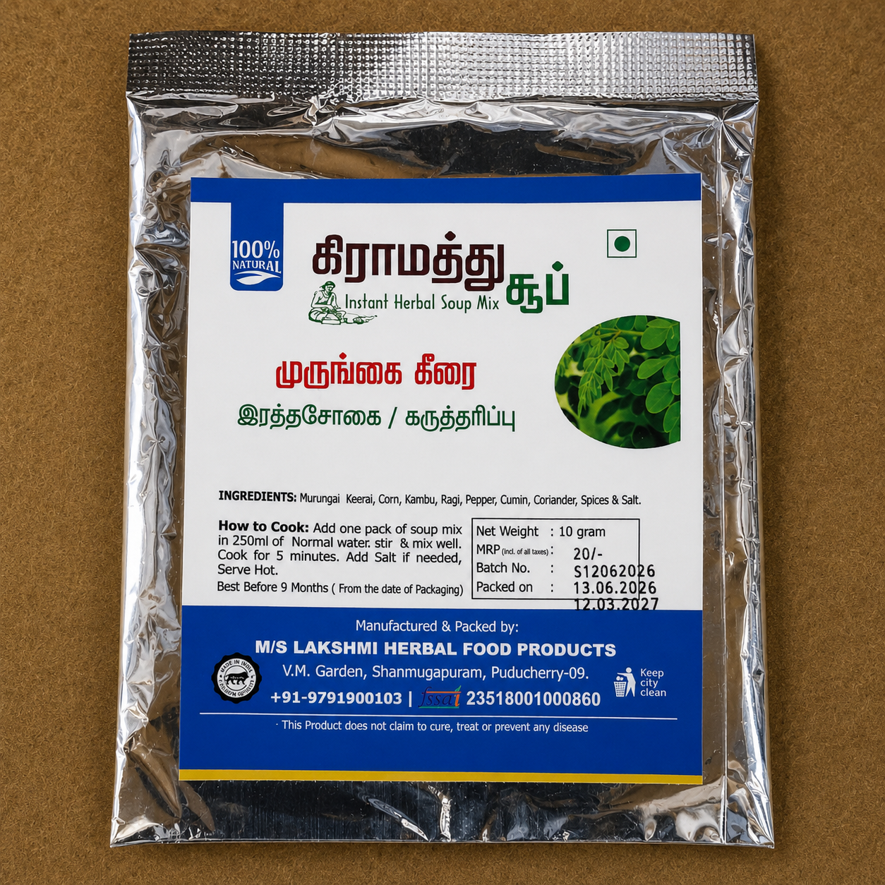 Murungai Keerai Soup