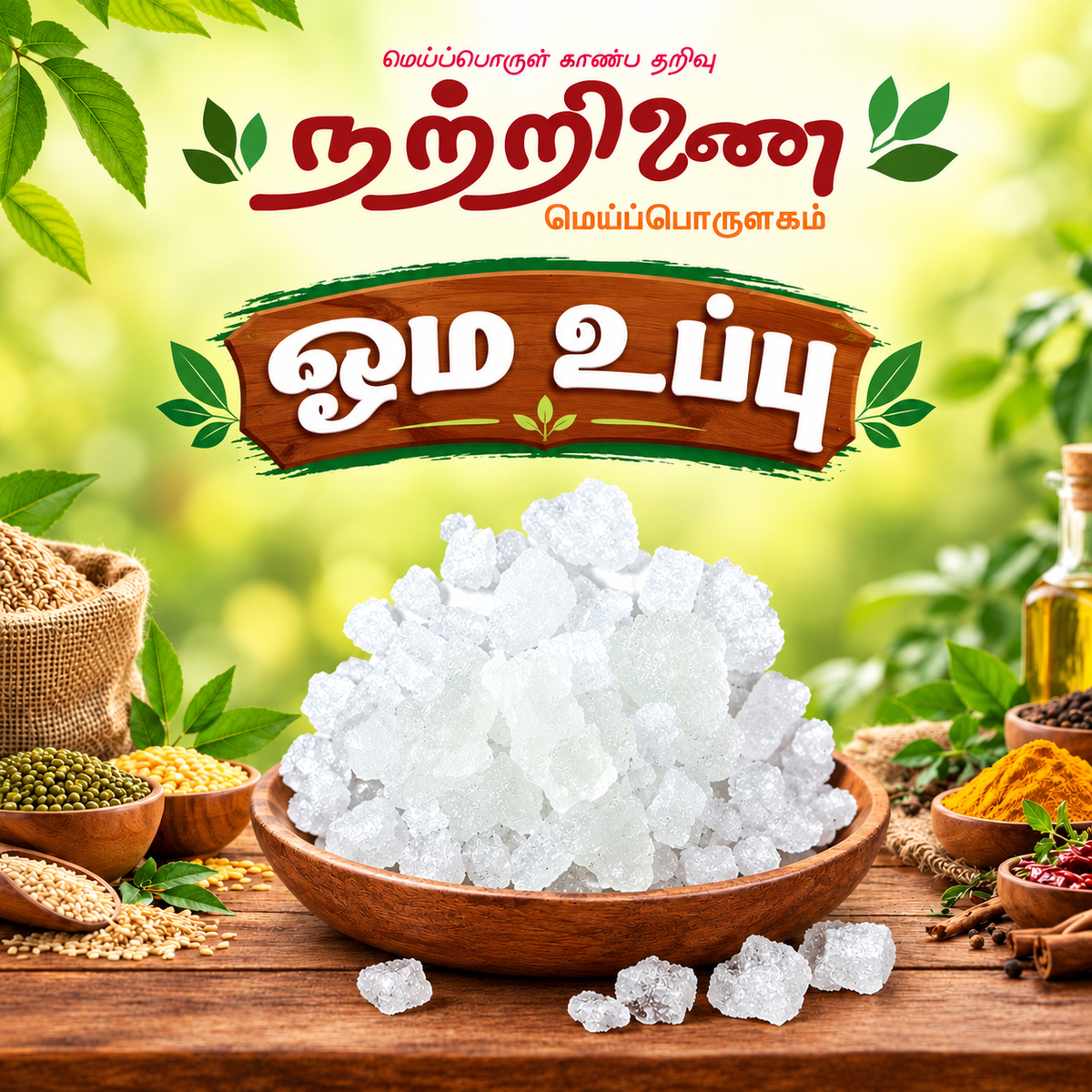 OMA Uppu (Ajwain Salt)