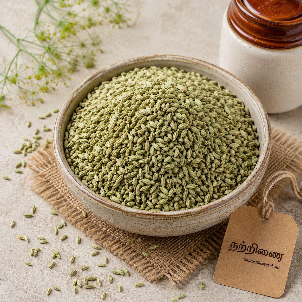 Sombu (Fennel Seeds)