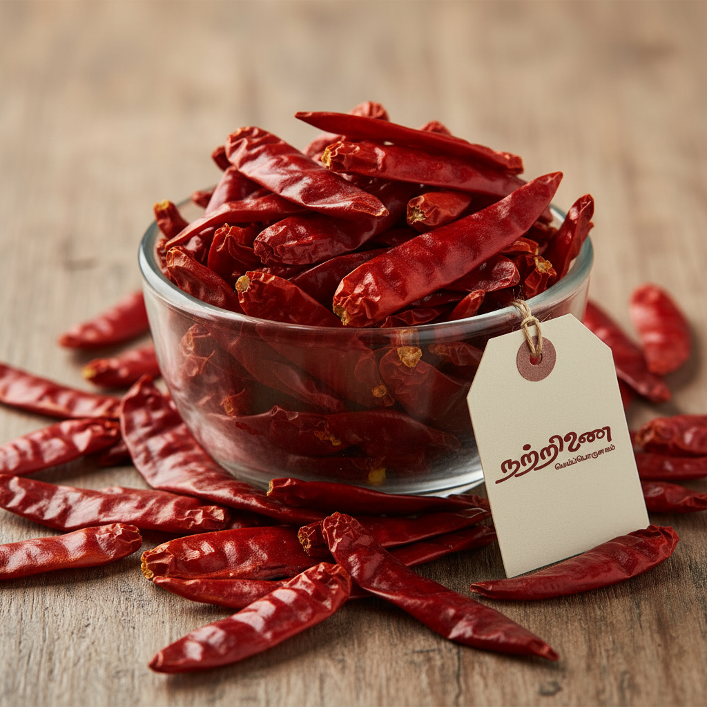Vara Milagai (Dry Red Chilli)