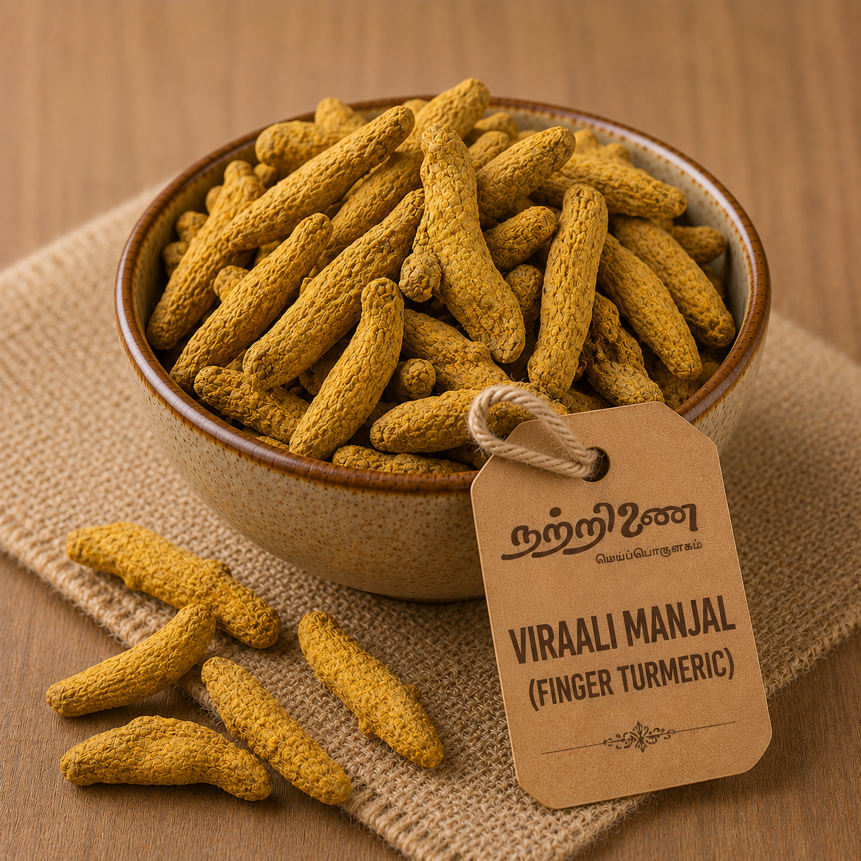 Viraali Manjal (Finger Turmeric)