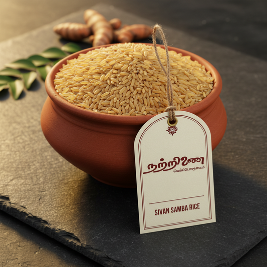 Sivan Samba Rice Semi-Polished – Nattrinai Organic Shop