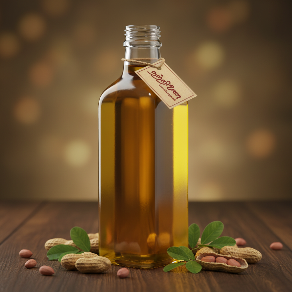 Kadalai Ennai Cold-Pressed Groundnut Oil 2lt | Nattrinai